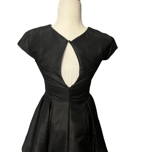 Vintage Keepsake Black Skater Dress Size Small - Picture 2 of 3